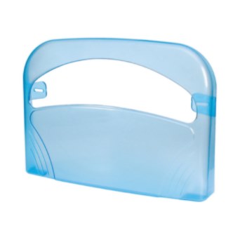 Диспенсер для туалетных покрытий , прозрачный-голубой