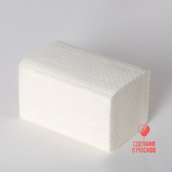 Листовые полотенца V, целлюлоза, 1 слой, 25гр/м2