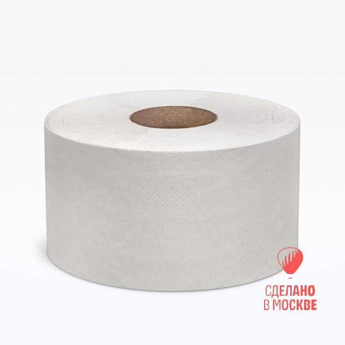 Туалетная бумага TORK (АНАЛОГ) T2 120197 200 м,цвет - светло-серый, 30 гр/м*2, макулатура
